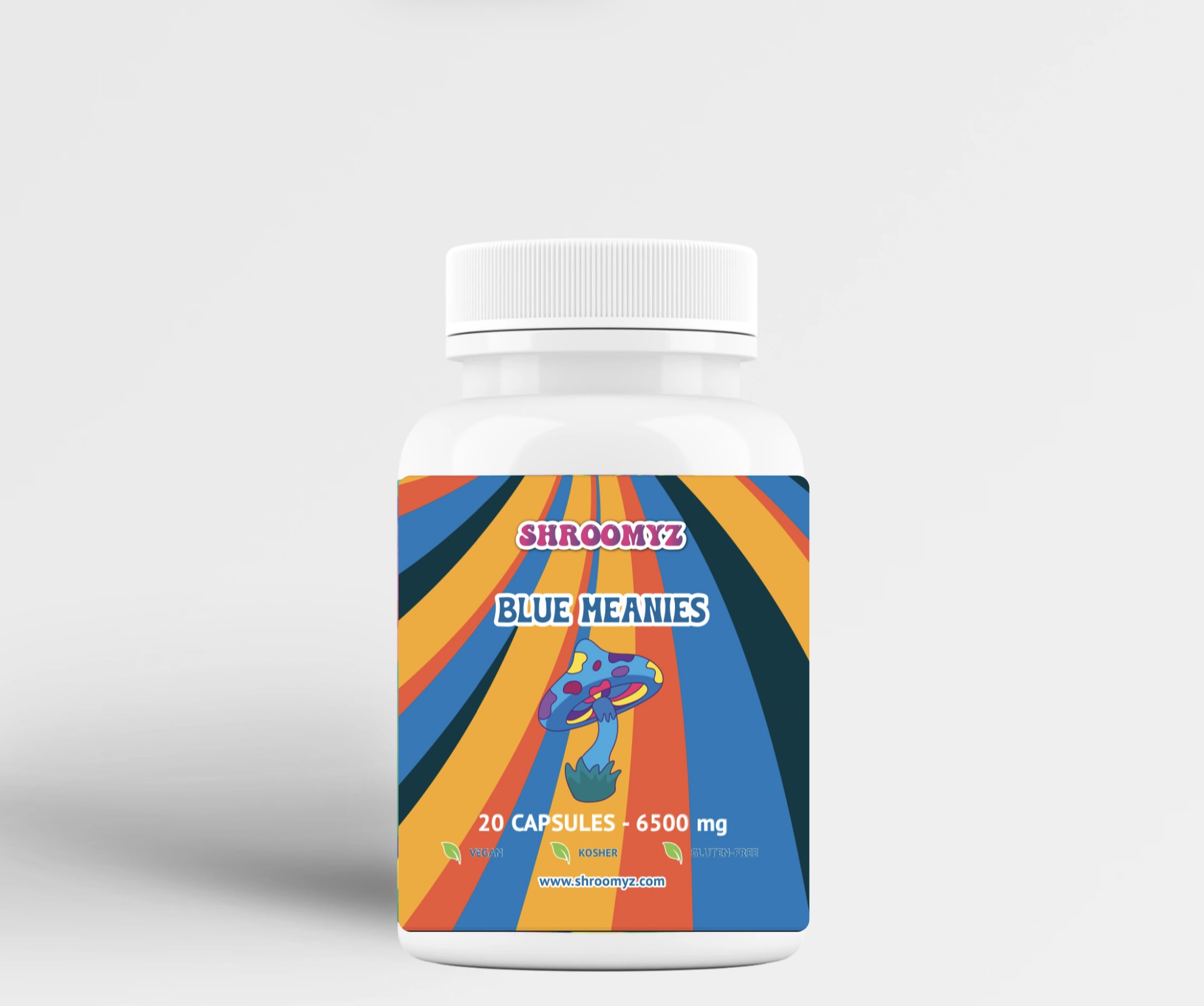 Blue Meanies 6500mg Capsules